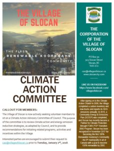 Climate Action Committee Poster SNIP